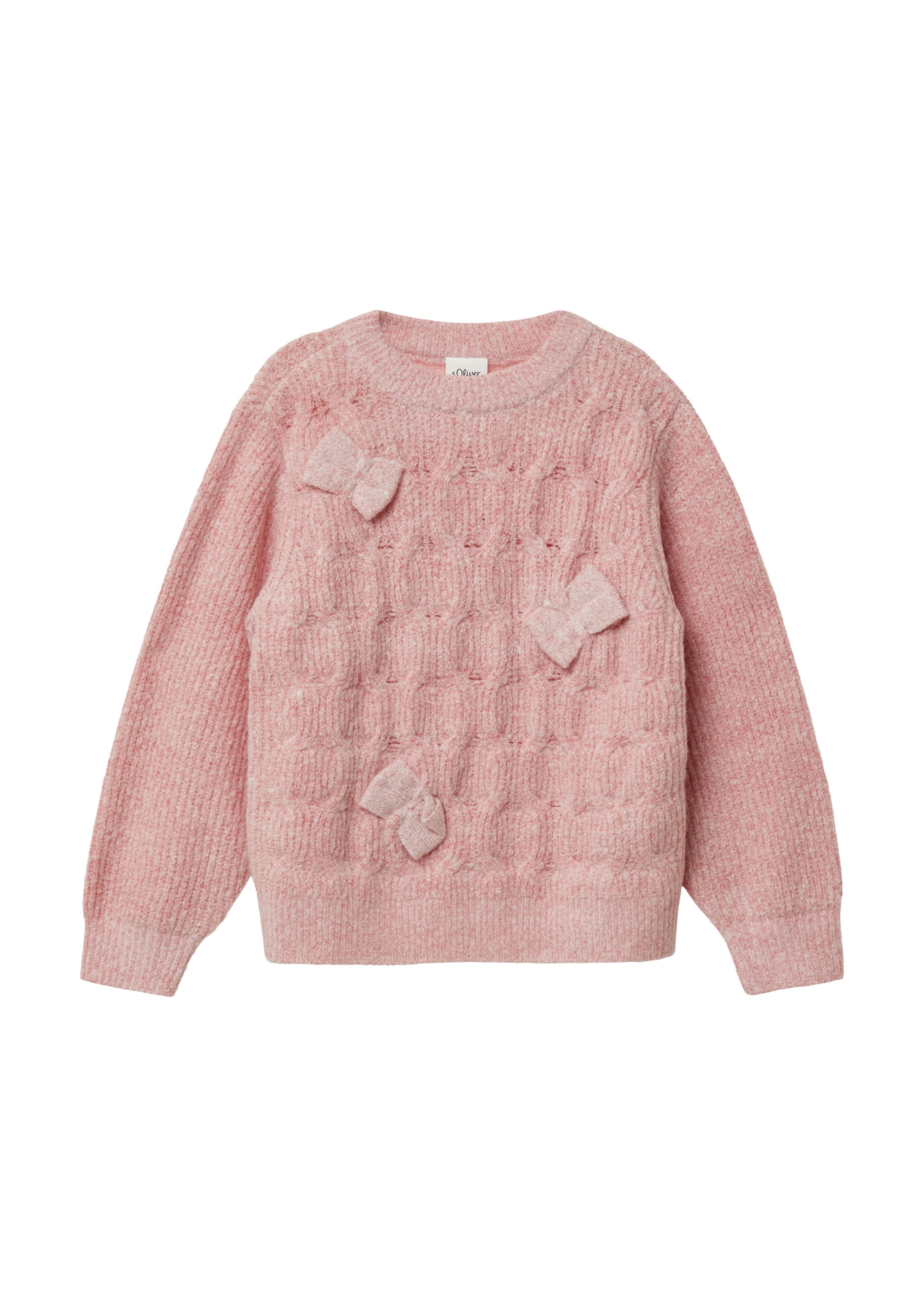 s.Oliver Pull-over en rose, Vue avec produit