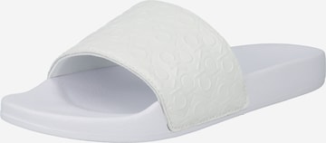 Calvin Klein Pantolette in Weiß: predná strana