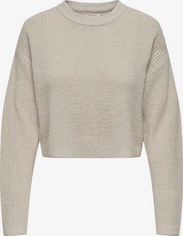 Pull-over 'MALAVI' ONLY en beige : devant
