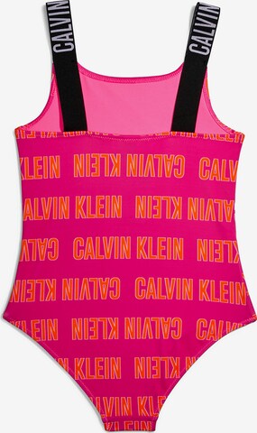 Calvin Klein Swimwear Badeanzug in Pink