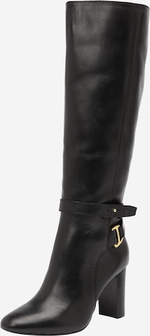 Lauren Ralph Lauren - Bota 'Makenna' em preto: frente