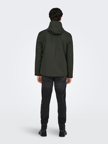 Giacca di mezza stagione 'ONSLuke' di Only & Sons in verde