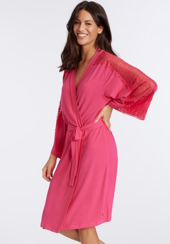 LASCANA Dressing Gown in Pink