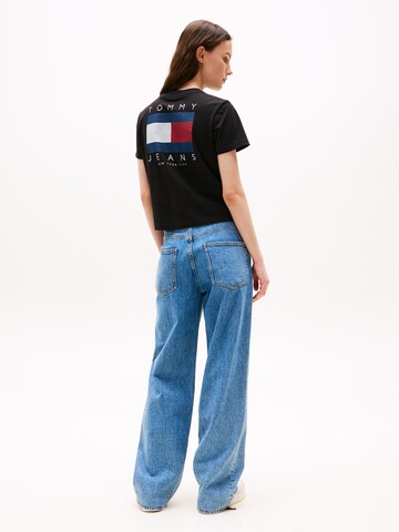 Maglietta di Tommy Jeans in nero: frontale