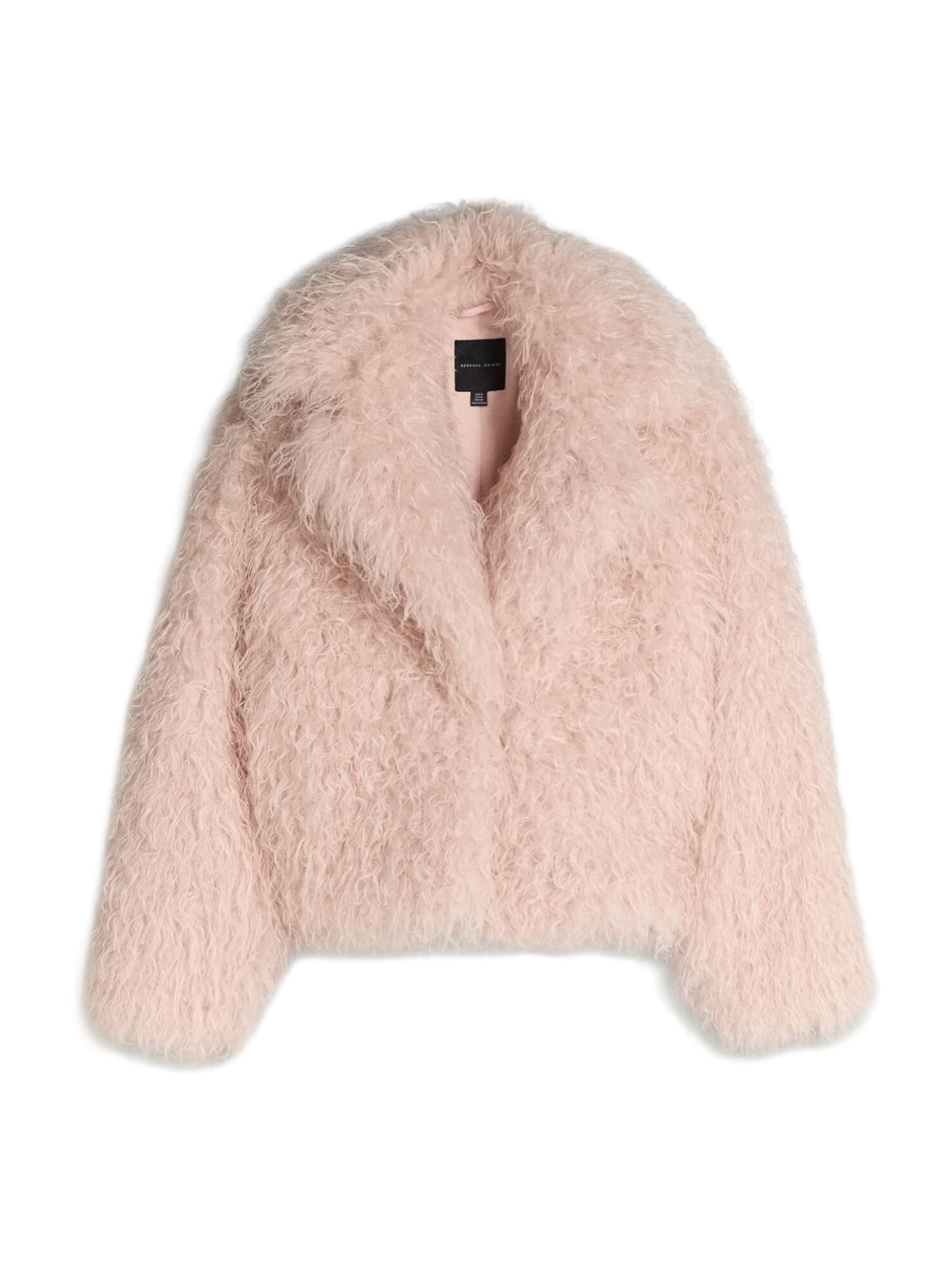 Giacca di mezza stagione di Bershka in rosa: frontale