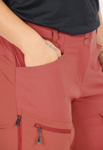 Whistler Regular Outdoor trousers 'Kodiak' in Red