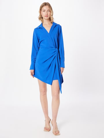 Robe-chemise AX Paris en bleu : devant