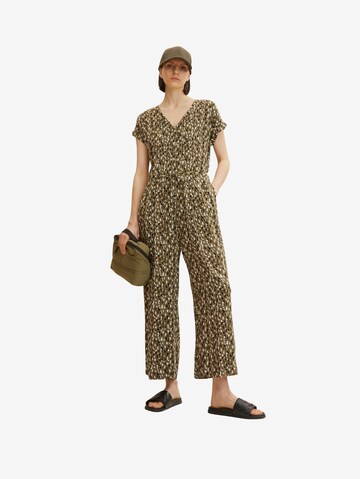 TOM TAILOR Jumpsuit i grön