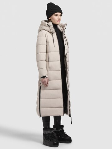 khujo Wintermantel in Beige