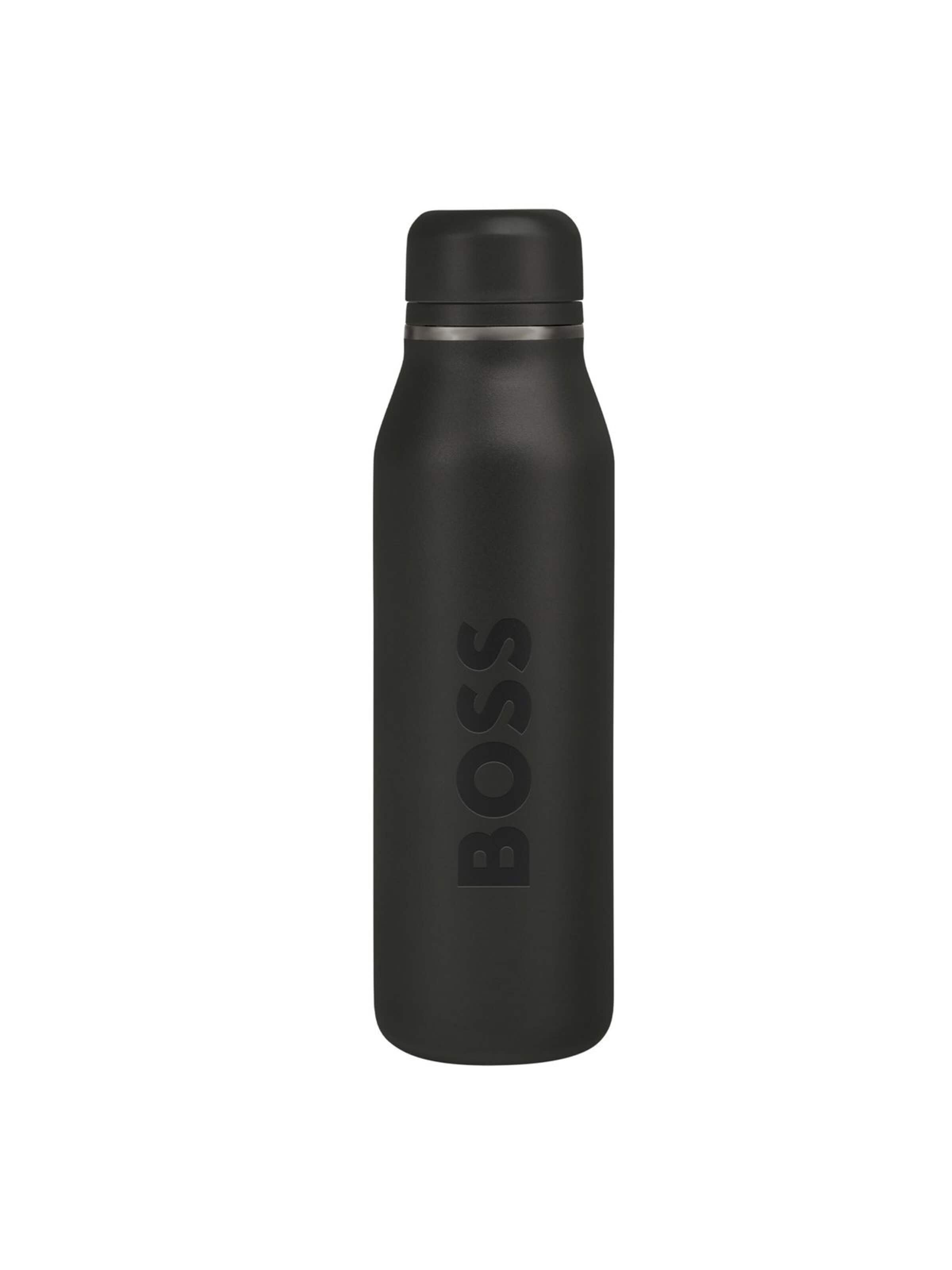 BOSS Láhev na vodu 'Isothermal flask Double B' – černá