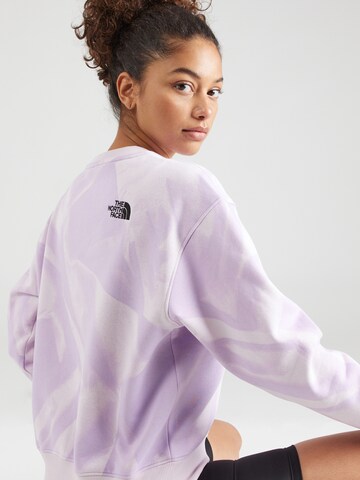 THE NORTH FACE - Sweatshirt 'ESSENTIAL' em roxo