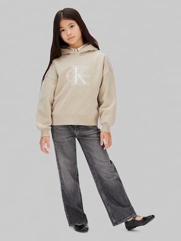 Calvin Klein Jeans Mikina – šedá