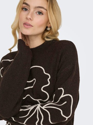 Jaqueline de Yong Sweater 'Jella' in Brown