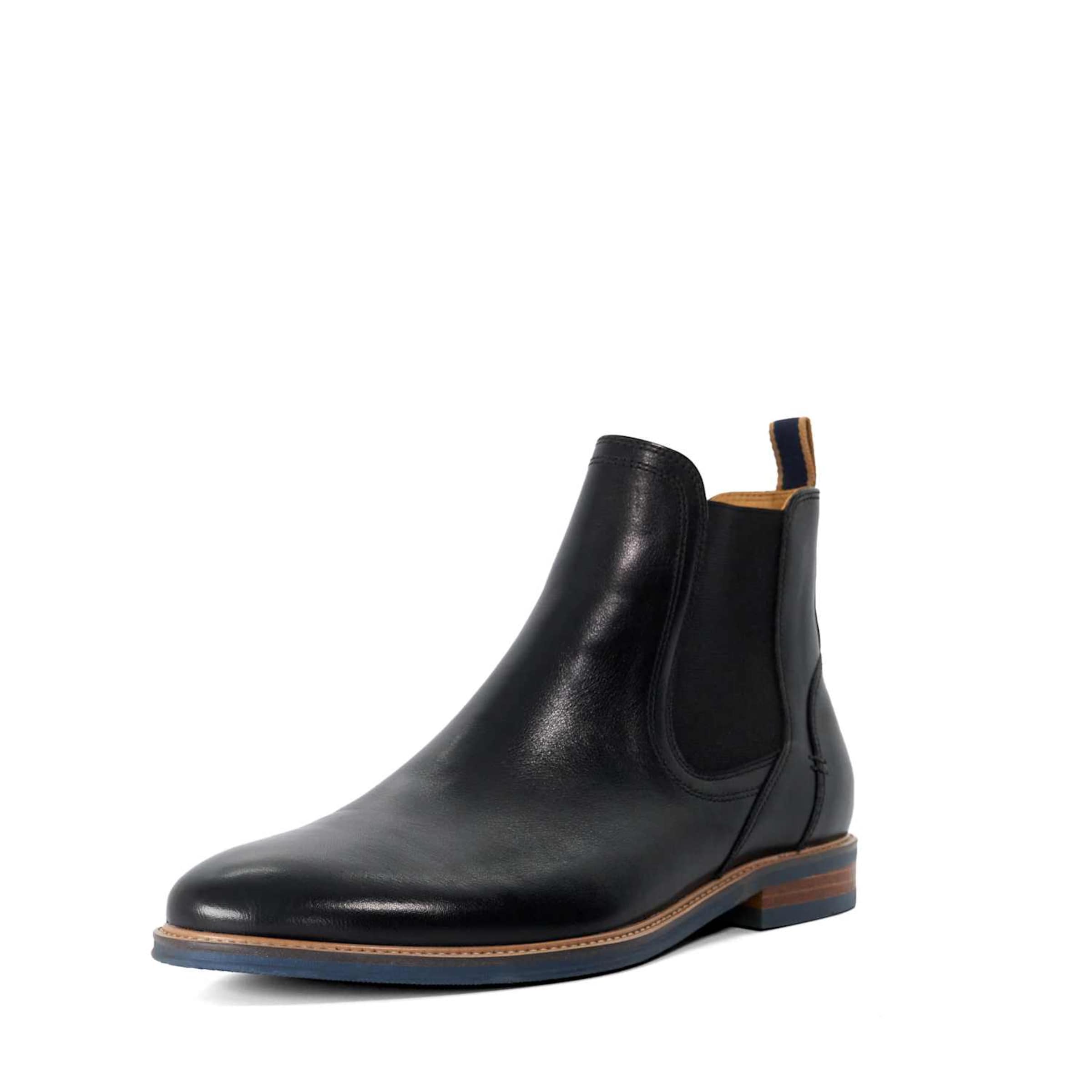Dune LONDON Chelsea boots 'McKinley' in Zwart