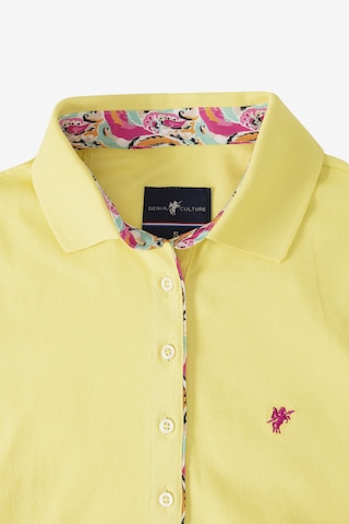 DENIM CULTURE Shirt 'DEVANA' in Yellow