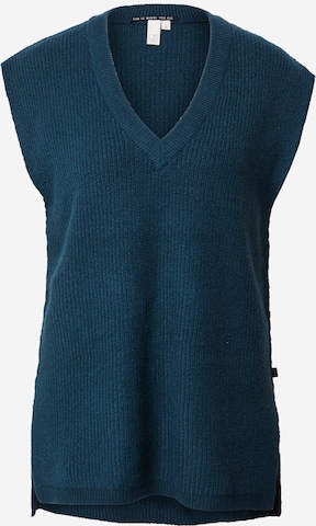 Pullover di QS in blu: frontale