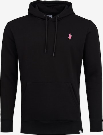 Mikon Sweatshirt 'Eis' i svart: framsida