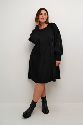 KAFFE CURVE Kleid 'Hayli' in Schwarz