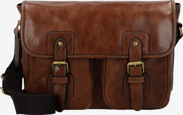 FOSSIL Document Bag 'Greenville ' in Brown: front