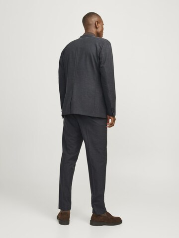 JACK & JONES Regular Bandplooibroek 'RBUSHWICK' in Grijs