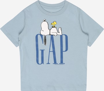 Tricou de la GAP pe albastru: față