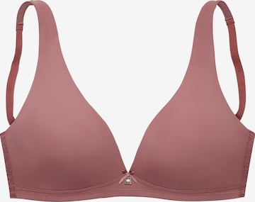 LASCANA T-shirt Bra in Purple: front