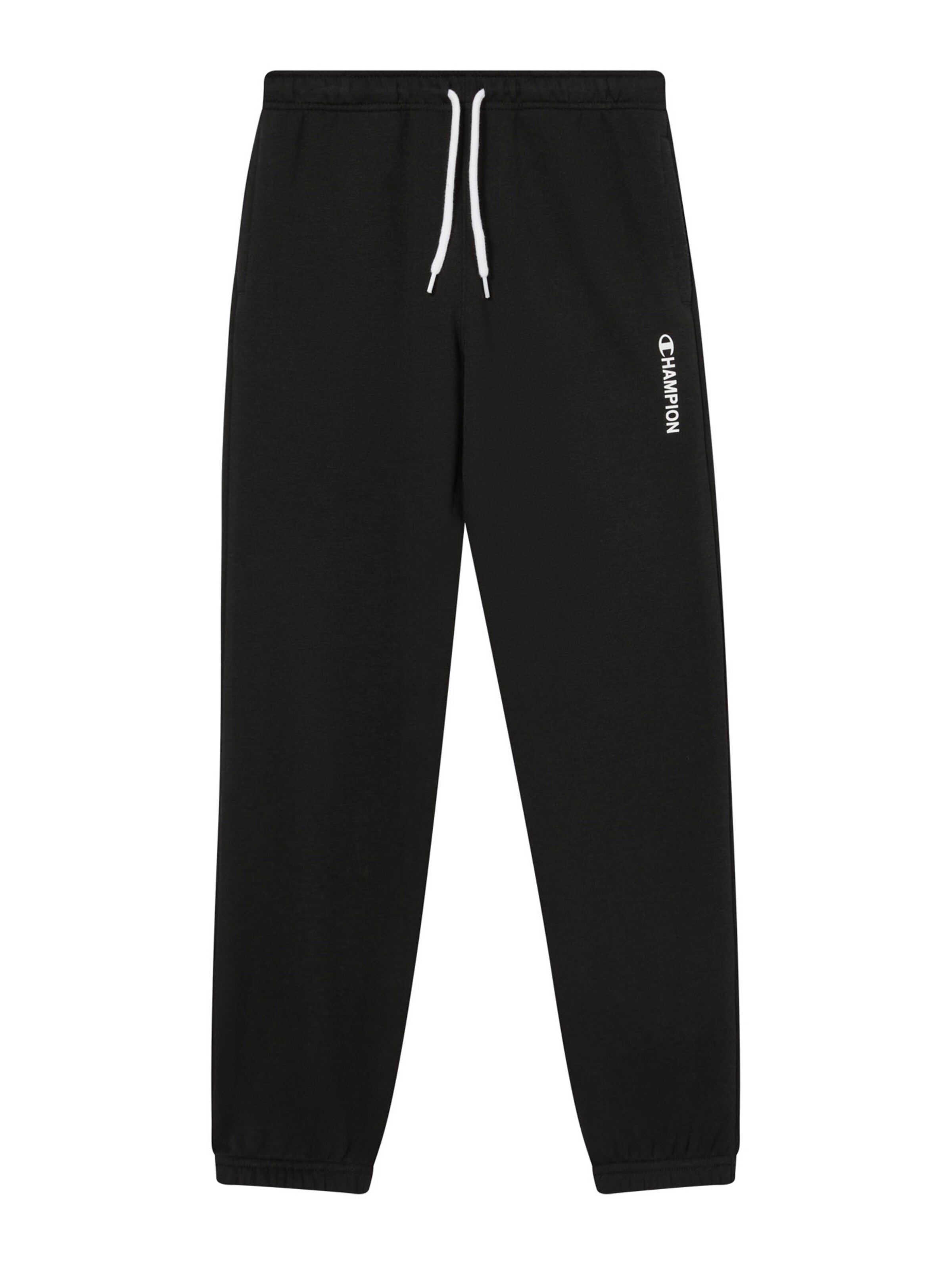 Champion Authentic Athletic Apparel Дънки Tapered Leg Панталон в черно: отпред