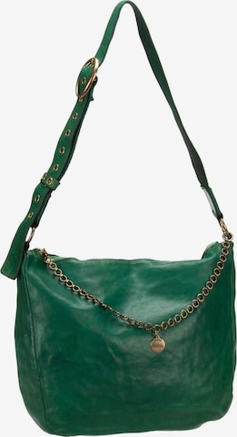 Campomaggi Shoulder Bag in Green: front