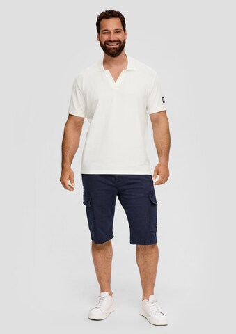 T-Shirt s.Oliver Red Label Big & Tall en blanc