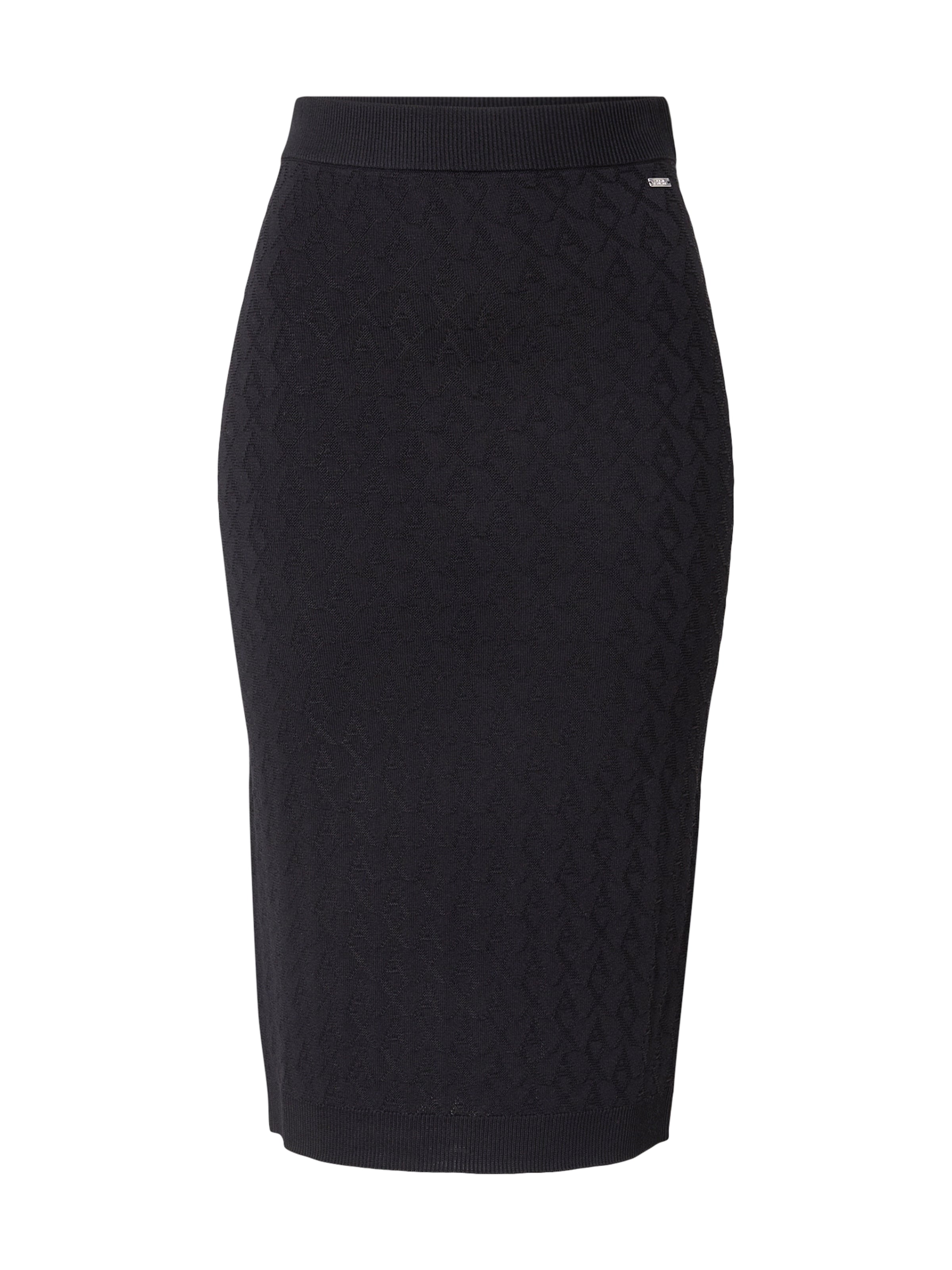 Jupe ARMANI EXCHANGE en noir : devant