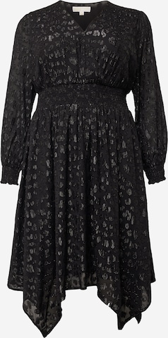 Michael Kors Plus - Vestido en negro: frente