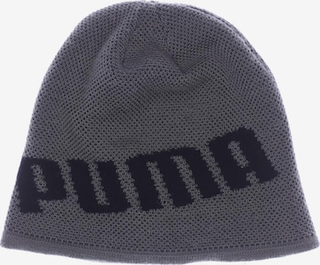 PUMA Hat & Cap in One size in Grey: front