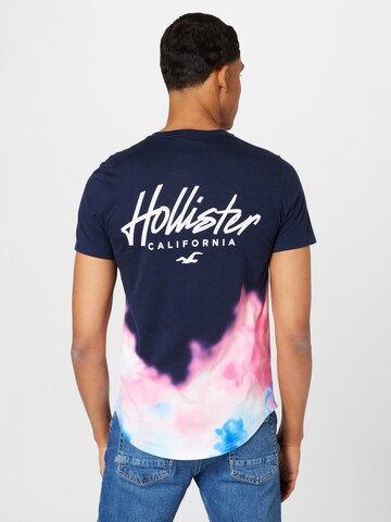 HOLLISTER Тениска в синьо