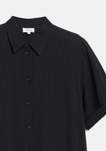 Robe-chemise s.Oliver en noir