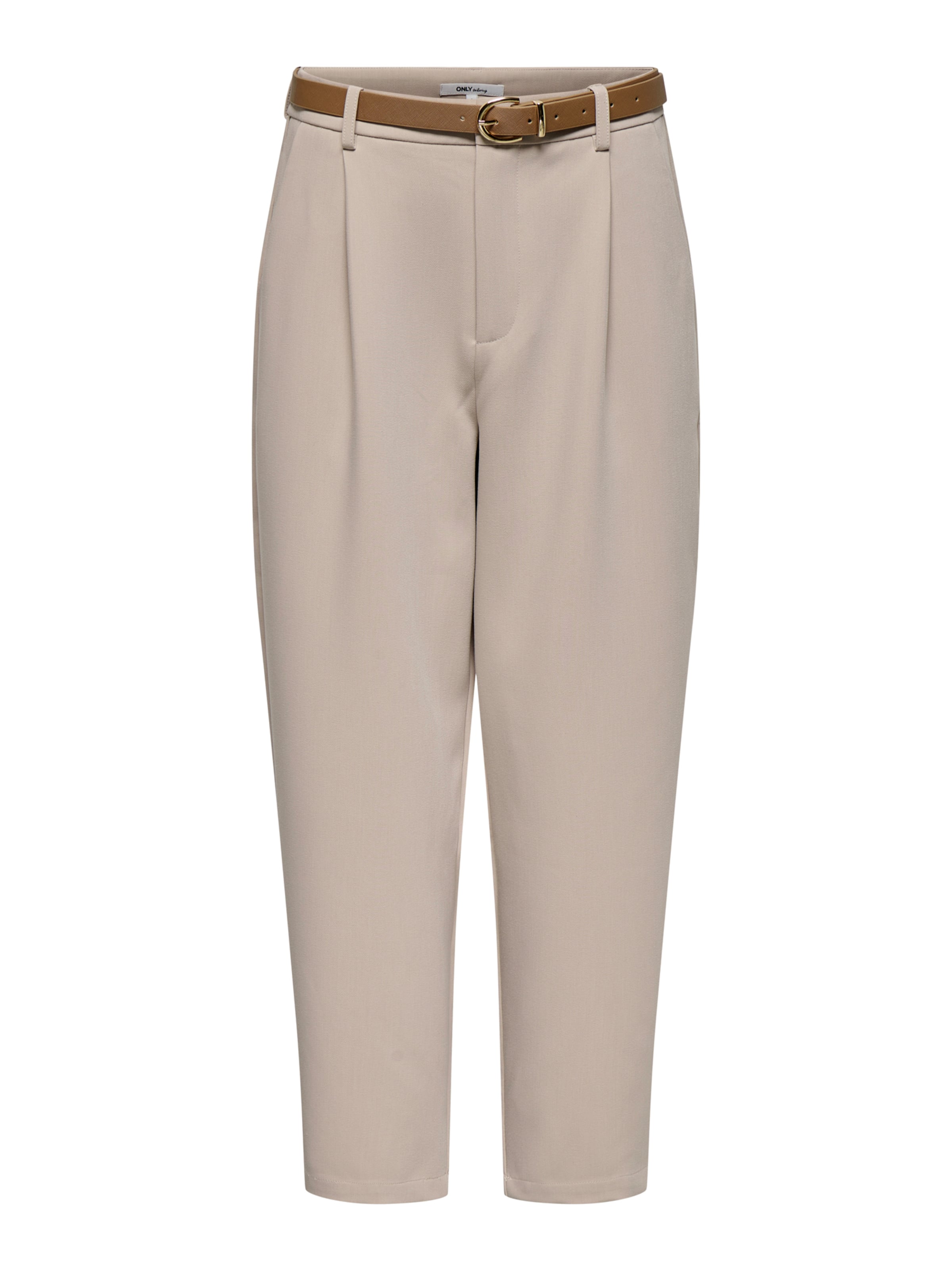 ONLY Loosefit Παντελόνι πλισέ 'ONLADI' σε γκρι: μπροστά