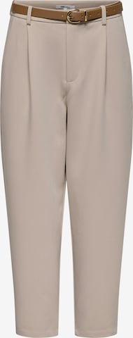 ONLY Брюки со складками 'ONLADI' в Серый: спереди