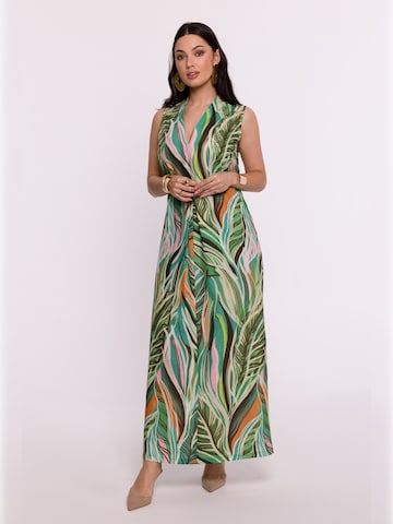 BeWear - Vestido en verde: frente