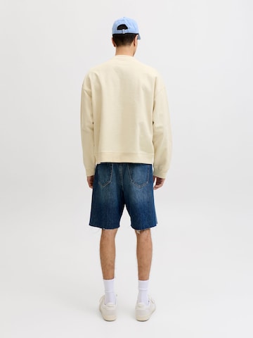 Sweat-shirt JACK & JONES en blanc