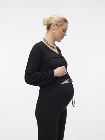 MAMALICIOUS Shirt 'GLORIA' in Black