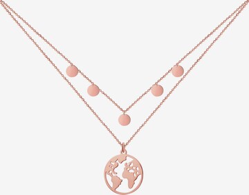 GOOD.designs Necklace 'Welt' in Gold: front