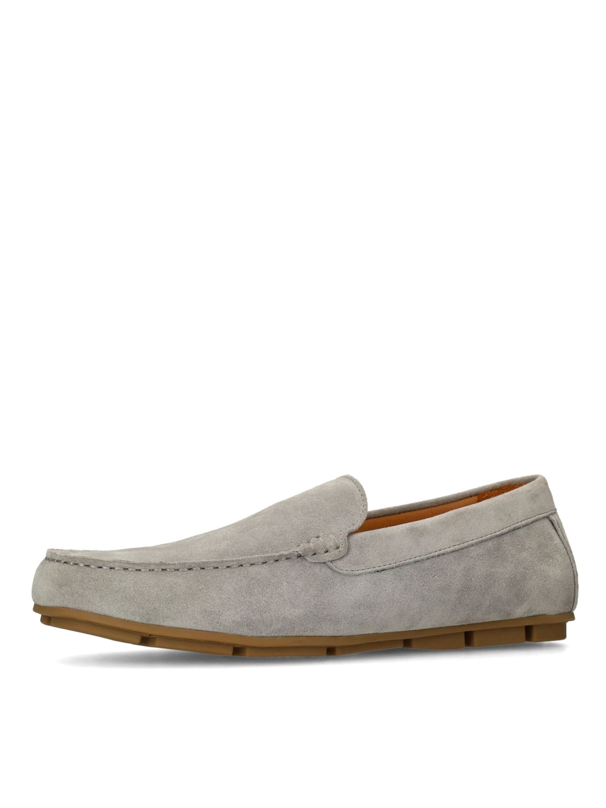 Mocassin MANFIELD en gris : devant