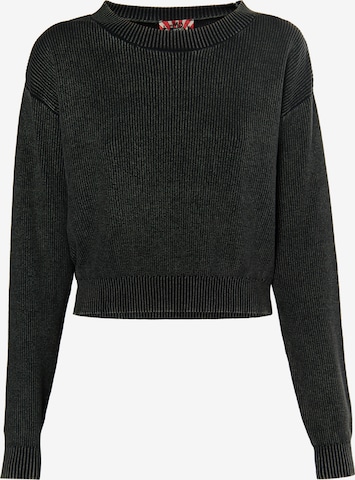 Pull-over 'Ucy' myMo ROCKS en noir : devant