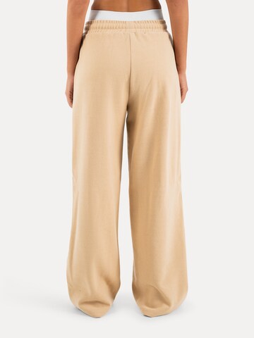 Smilodox Loosefit Broek in Beige
