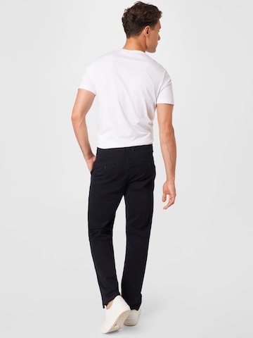 ESPRITregular Chino hlače - crna boja