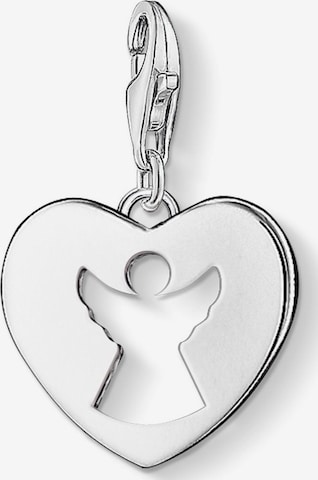 Thomas Sabo Anhänger 'Schutzengel-Herz' in Silber: Vorderseite