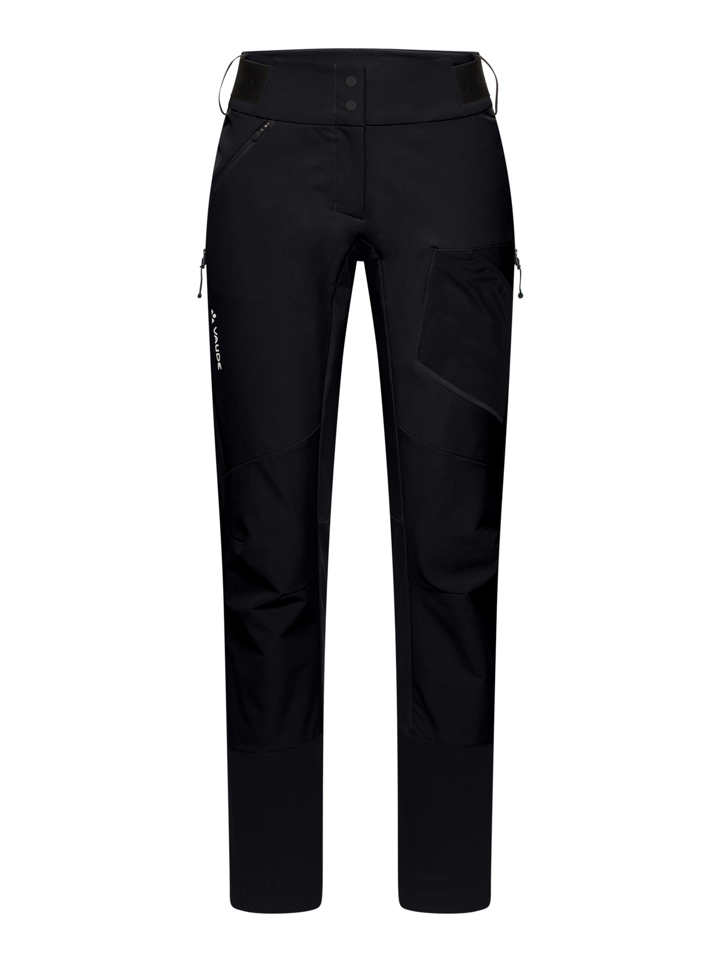 VAUDE Regular Hose 'Larice IV' in Schwarz: Vorderseite