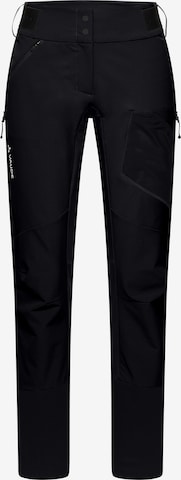 VAUDE Regular Hose 'Larice IV' in Schwarz: Vorderseite