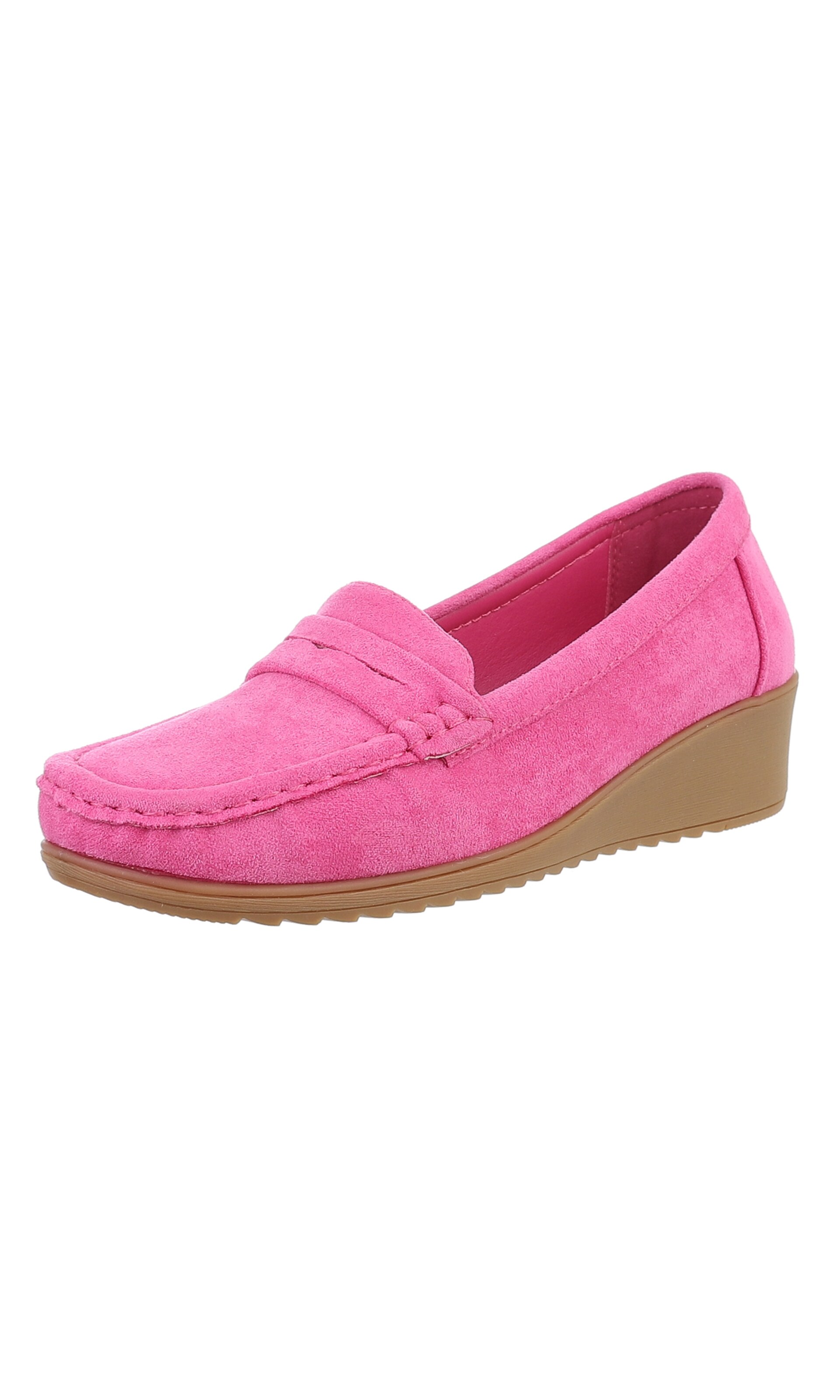 Ital-Design Slipper in Pink: Vorderseite