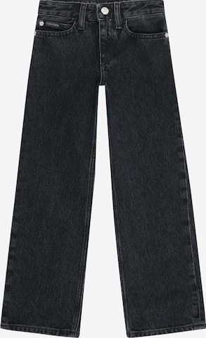 mėlyna Calvin Klein Jeans Plačios klešnės Džinsai: priekis