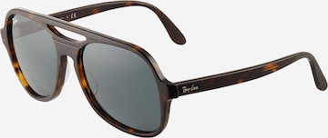 Ray-Ban Sunglasses '0RB4357' in Black: front